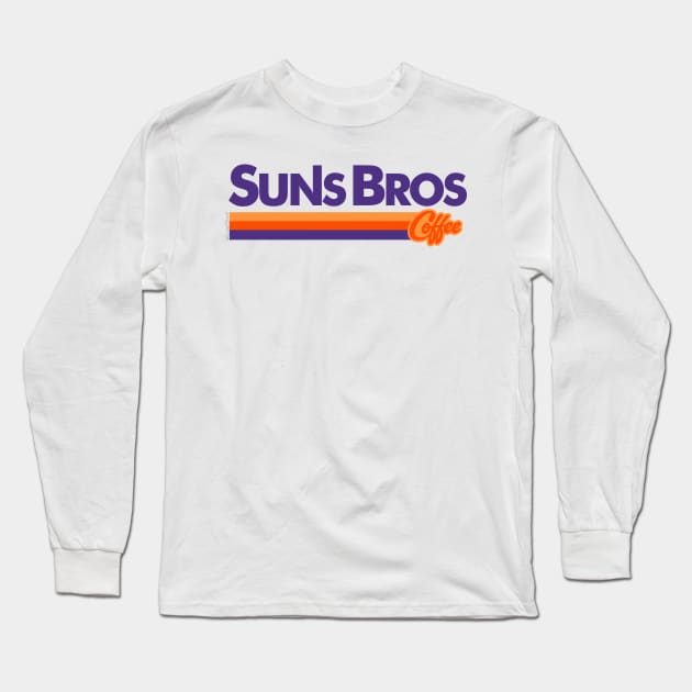 Phoenix Suns Dutch Bros Coffee - Light Long Sleeve T-Shirt by CraigAhamil